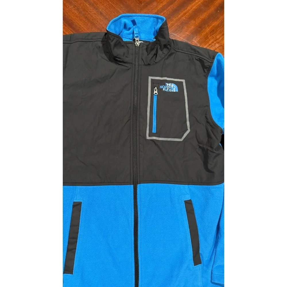 The North Face kids Glacier‎ Track Fleece full zip Jacket size x-large